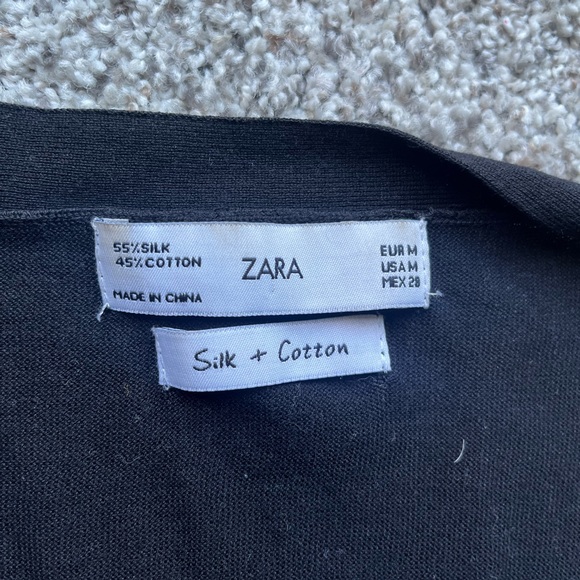 ZARA Black Vest - M - Picture 2 of 2